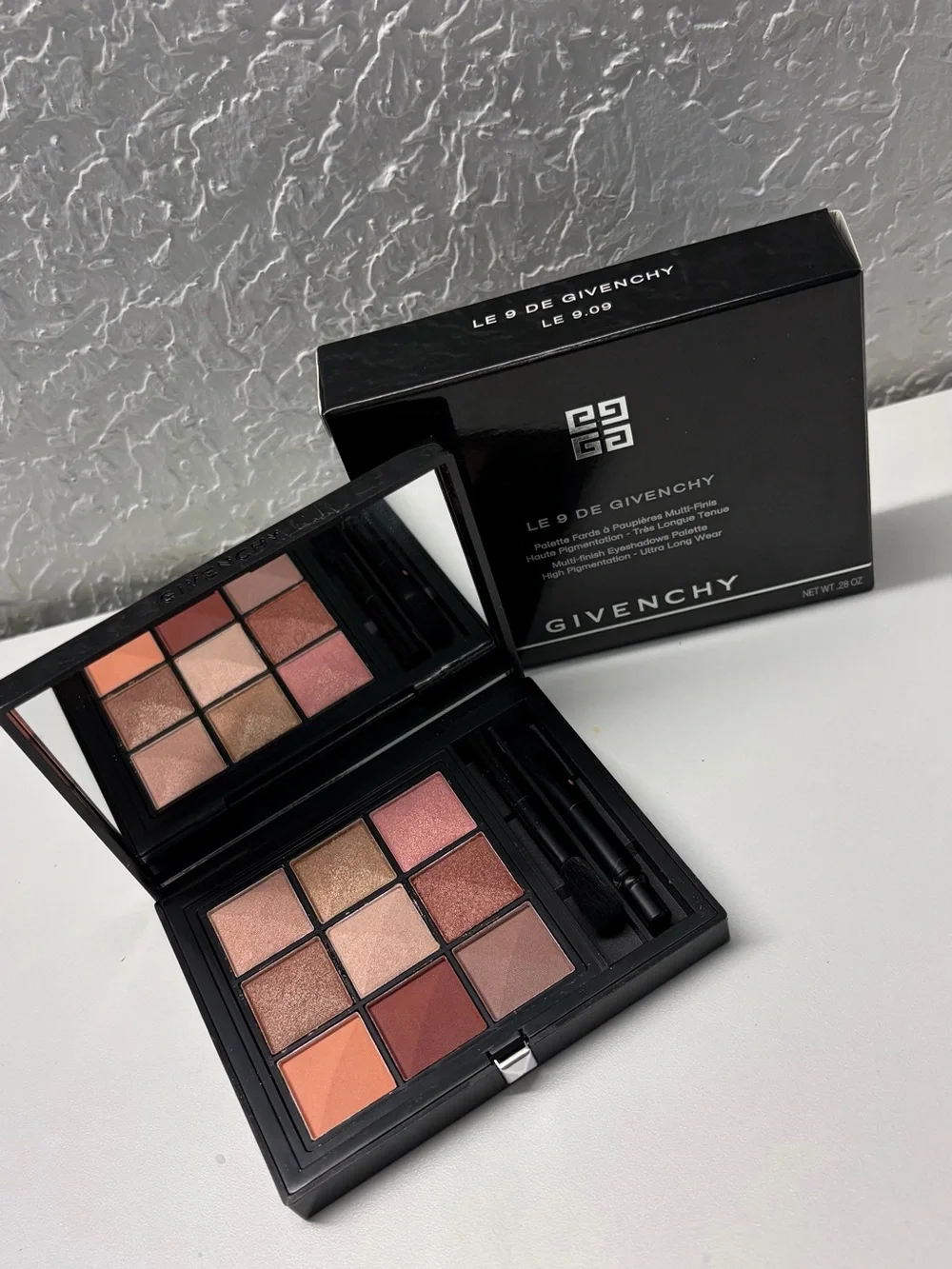 Givenchy Le 9 Eyeshadow Palette — Pink, Peach & Copper Nine-Color Set